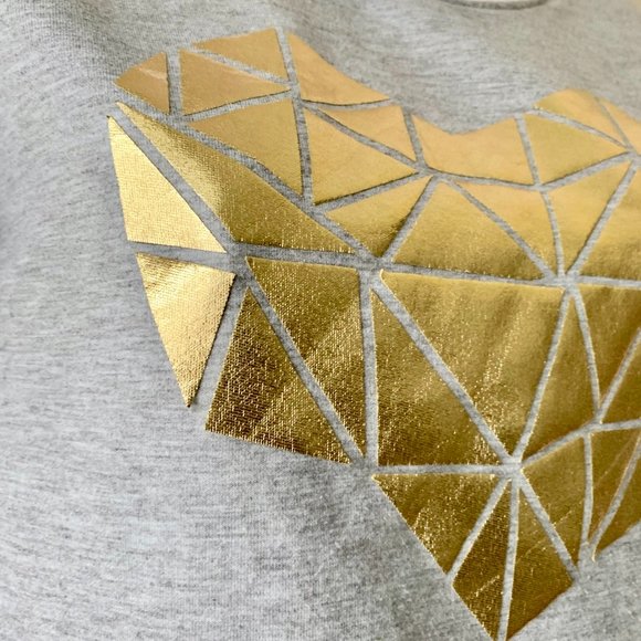 🇨🇳LAN YI ZI KOU sweater gold motif M (S fit) - Picture 9 of 9